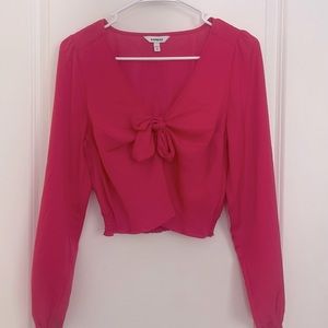 Express Crop Top Pink